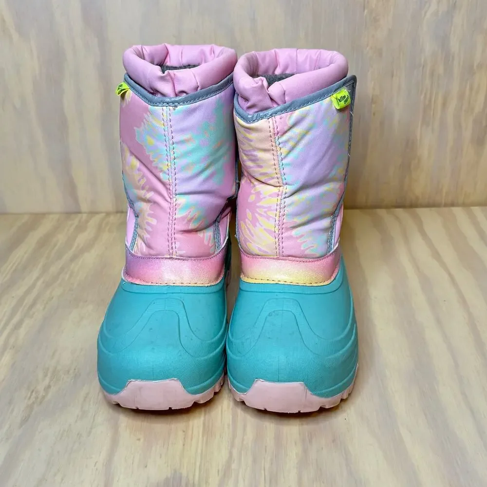 Western Chief Snow Boots Pink Girls size 2
